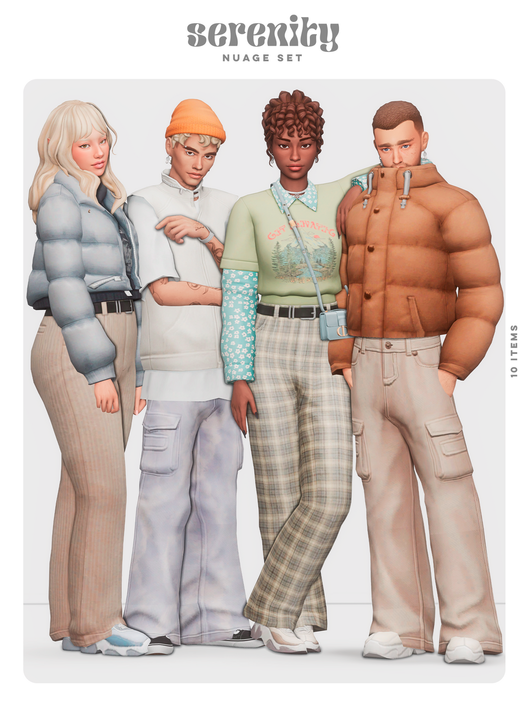 Скриншот мода Набор одежды Nuage Set
